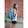 Wildkin Chevron Blue 17 Inch Backpack Image 1