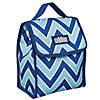Wildkin Chevron Blue Lunch Bag Image 1