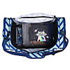 Wildkin Chevron Blue Weekender Duffel Bag Image 1