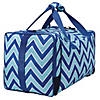 Wildkin Chevron Blue Weekender Duffel Bag Image 4
