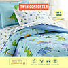 Wildkin Dinosaur Land Lightweight Cotton Comforter 2 pc Set - Twin Image 1