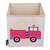 Wildkin Fire Truck 10" Storage Cube Image 1