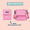 Wildkin Flamingo Pink Two Compartment Lunch Bag Image 3