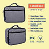 Wildkin Gray Tweed Lunch Box Image 1