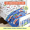 Wildkin Heroes 4 pc Microfiber Bed in a Bag - Toddler Image 1