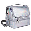 Wildkin Holographic Two Compartment Lunch Bag Image 1
