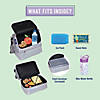 Wildkin Holographic Two Compartment Lunch Bag Image 2