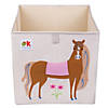 Wildkin Horses 13" Storage Cube Image 1