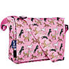 Wildkin Horses in Pink 13 Inch x 10 Inch Messenger Bag Image 1