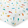 Wildkin Jurassic Dinosaurs 100% Cotton Flannel Fitted Crib Sheet Image 1