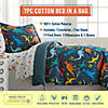 Wildkin Jurassic Dinosaurs 7 pc Cotton Bed in a Bag - Full Image 1