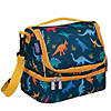 Wildkin - Jurassic Dinosaurs Two Compartment Lunch Bag Image 1