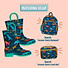 Wildkin Kids Jurassic Dinosaurs Rain Boots, size  13 Image 2