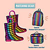 Wildkin Kids Rainbow Hearts Rain Boots, size  10 Image 2