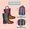 Wildkin Kids Rainbow Hearts Rain Boots, size  13 Image 2