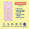 Wildkin Pink and Gold Stars Original Sleeping Bag Image 1