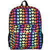 Wildkin Rainbow Hearts 16 Inch Backpack Image 1