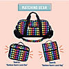 Wildkin Rainbow Hearts Overnighter Duffel Bag Image 2