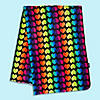 Wildkin Rainbow Hearts Plush Throw Blanket Image 3