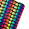 Wildkin Rainbow Hearts Plush Throw Blanket Image 4