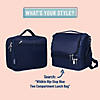 Wildkin Rip-Stop Blue Lunch Box Image 3