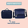 Wildkin Rip-Stop Blue Two Compartment Lunch Bag Image 3