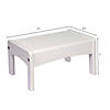 Wildkin Slatted Step Stool - White Image 2