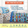 Wildkin Trains, Planes & Trucks 5 pc 100% Cotton Bed in a Bag - Twin Image 1