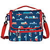 Wildkin Transportation Two Compartment Lunch Bag Image 1