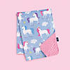 Wildkin Unicorn Plush Blanket Image 4