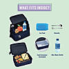 Wildkin Whale Blue Two Compartment Lunch Bag Image 2
