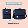 Wildkin Whale Blue Two Compartment Lunch Bag Image 3