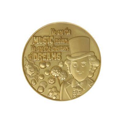 Willy Wonka and the Chocolate Factory Limited Edition Collectible Coin Image 1