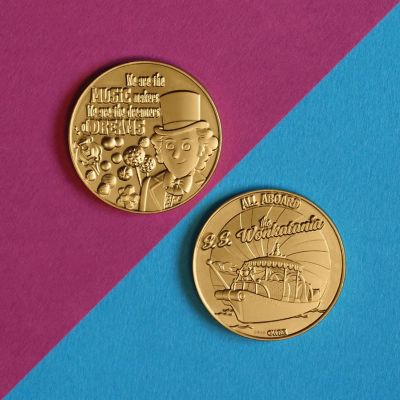 Willy Wonka and the Chocolate Factory Limited Edition Collectible Coin Image 3