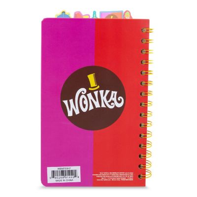 Willy Wonka Bar 5-Tab Spiral Notebook With 75 Sheets Image 2