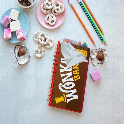 Willy Wonka Bar 5-Tab Spiral Notebook With 75 Sheets Image 3