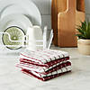 Wine Combo Windowpane Dishcloth (Set Of 6) Image 3