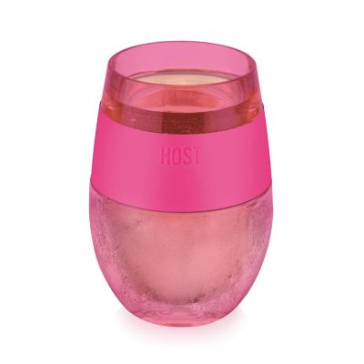 Wine FREEZE&amp;#8482; Cooling Cup in Translucent Magenta Image 1
