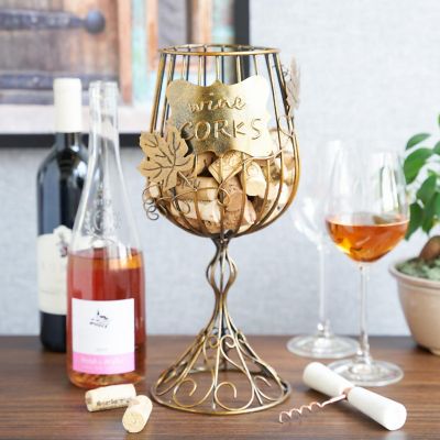 Wine Glass Cork Display Image 1