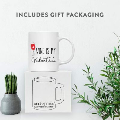 Wine Is My Valentine Mug, 1 Pack Image 2