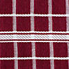 Wine Solid Windowpane Terry Dishtowel 4 Piece Image 4