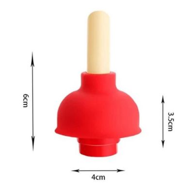 Wine Stopper Red Toilet Plunger 2 Pack Image 3