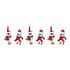 Winter Bird With Hat And Scarf Accent (Set Of 6) 8.5"H, 10.5"H Foam/Fabric Image 1