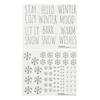 Winter Ornament Decal Sticker Sheets - 6 Sheets Image 1