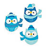 Winter Owl Magnet Craft Kit - Makes 12 Image 1