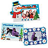 Winter Picture Frame Magnet Craft Kit Assortment - Makes 144 Image 1