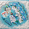 Winter Polar Bear Coloring Book Activity Handout Sets for 12 Image 2