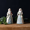 Winter Santa Figurine (Set Of 6) 5"H Resin Image 1