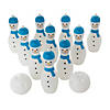 Winter Snowman Bowling Game Image 1