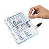 Winter Wonderland Dry Erase Activity Books with Markers - 12 Pc. Image 1